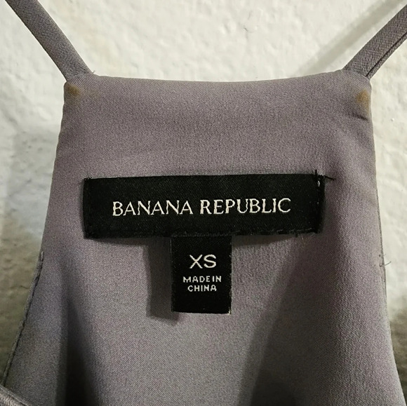BANANA REPUBLIC V Neck Camisole Gray Size XS - Picture 7 of 8